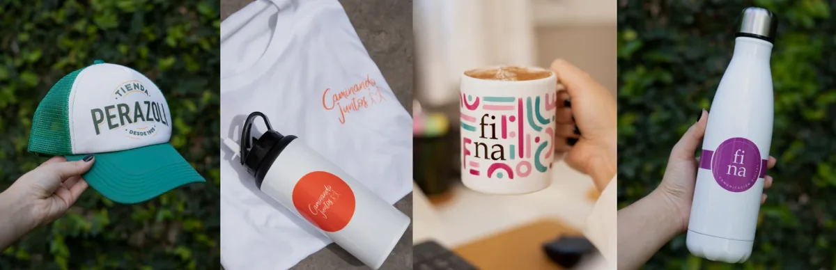 Gorra, botella, taza y remera personalizadas