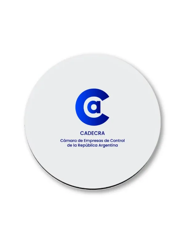 Mouse pad redondo personalizable