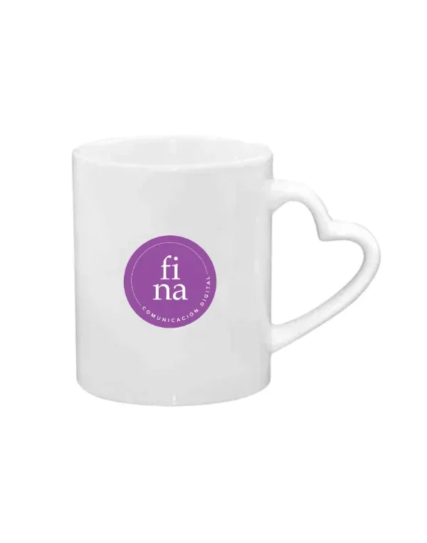 Taza Corazón personalizable